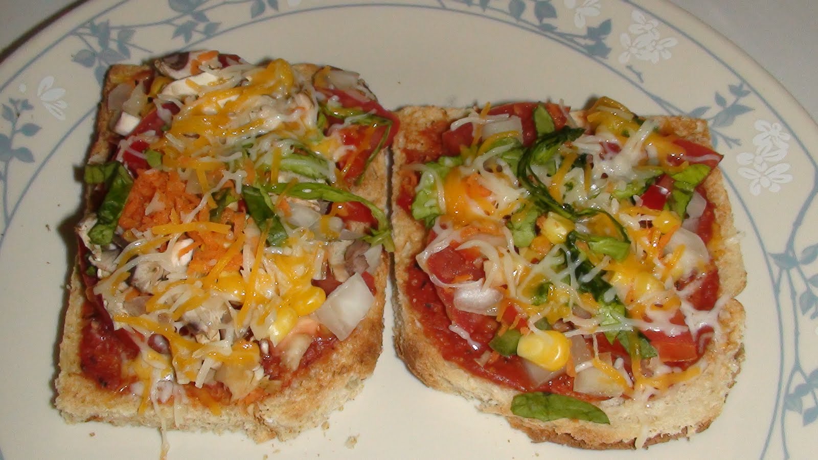 Pizza Toast dish for Kids